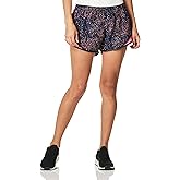 Soffe Women's Juniors' Team Shorty Shorts, Spaced Out/Neon Pink/Black, Medium