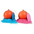 Ultimate Party Supplies Gender Reveal Ceramic Target Ball 2 Pack | Pink & Blue Set | Powder Shooting Balls | Gender Reveal Party Ideas
