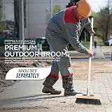 Newman and Cole 12" Wire Broom Head Heavy Duty Scrub Brush Deck Patio view 7