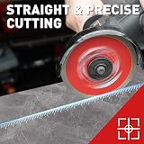 EZARC 115mm Diamond Cutting Discs Continuous Rim 2-Pack Wet Cutting view 4