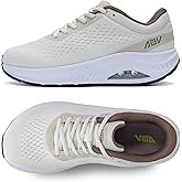 GyeBea Wide Toe Box Shoes Women Arch Support Walking Sneakers Orthotic Tennis Shoes for Plantar Fasciitis Bunions