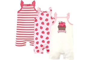 Touched by Nature baby-boys Organic Cotton Rompers