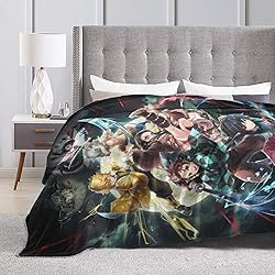 Anime Ultra Soft Throw Blanket Cozy Warm Flannel