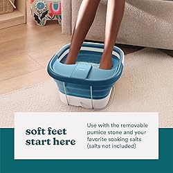 Homedics Smart Space Bubble Mate Collapsible Foot