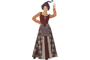 Spirit Halloween Hocus Pocus Adult Mary Sanderson Costume | Officially Licensed | Witch Cosplay | TV and Movie Costume