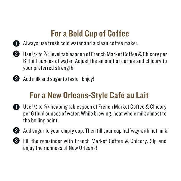 FRENCH MARKET COFFEE & CHICORY RESTAURANT BLEND MEDIUM-DARK ROAST GROUND COFFEE, 12OZ CAN (PACK OF 1)