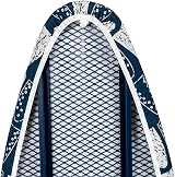 Addis Deluxe Ironing Board Cover Navy White Heat Resistant 135x46 cm view 5