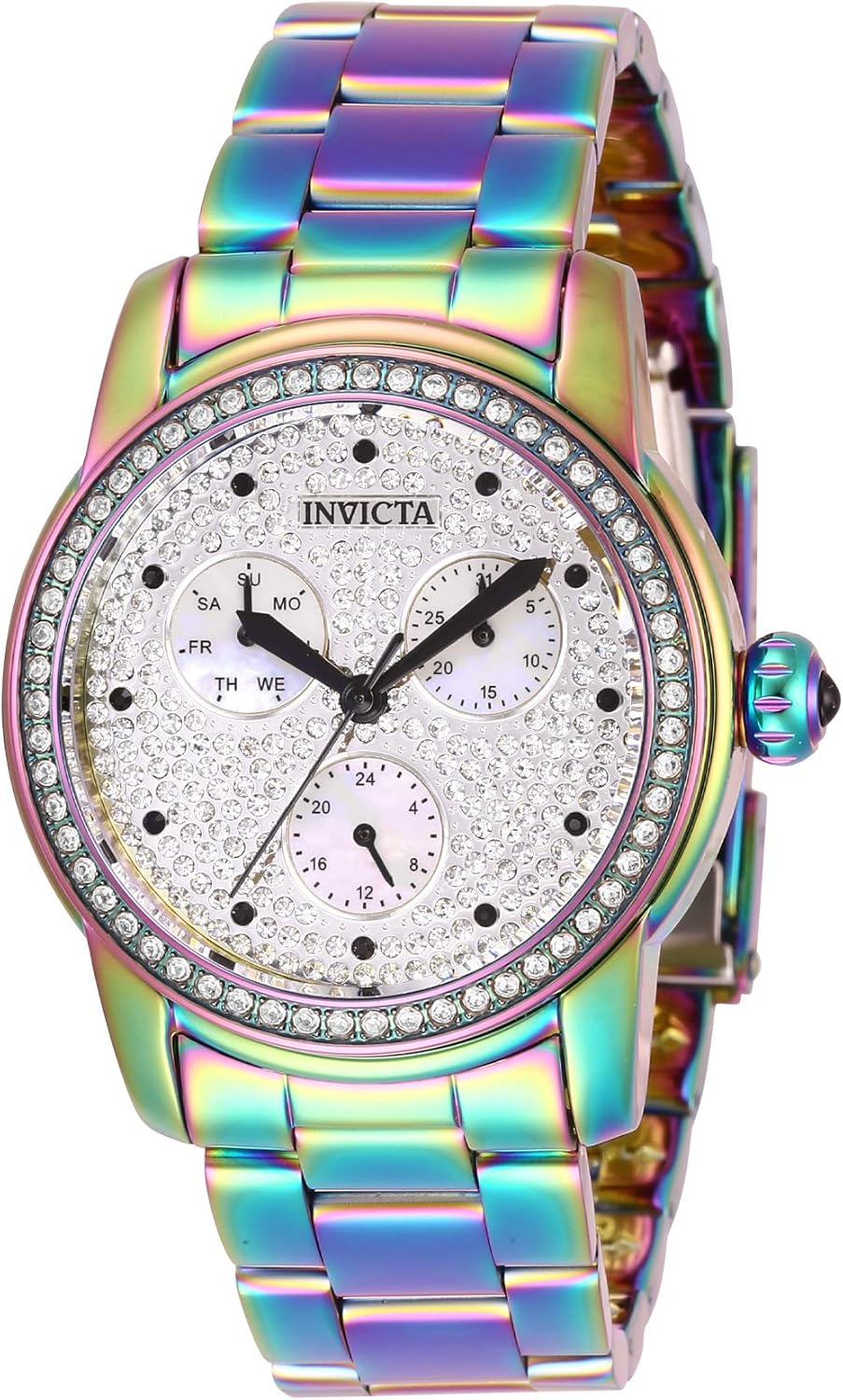 Invicta Women's Angel Quartz Watch with Stainless Steel