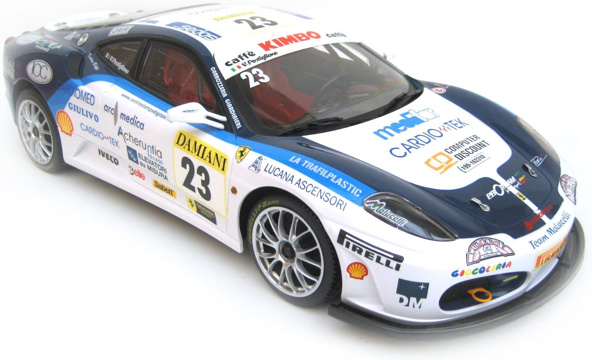 1/12 Radio Control Ferrari F430 Challenge #23 Ready To Run