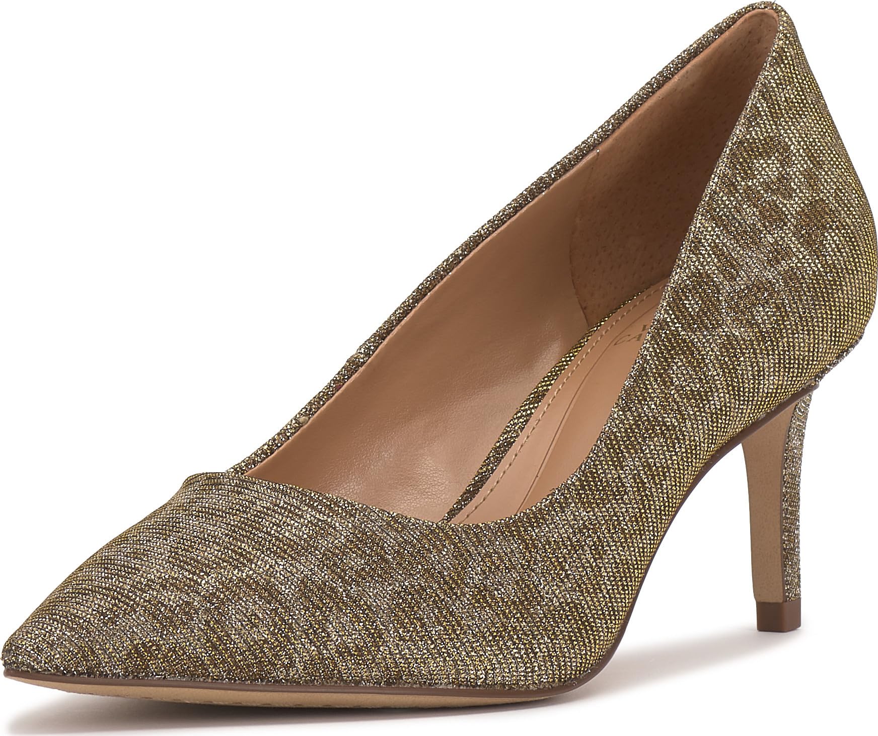Vince Camuto Kehlia High Heel Pump, Embellished Leopard, 8.5