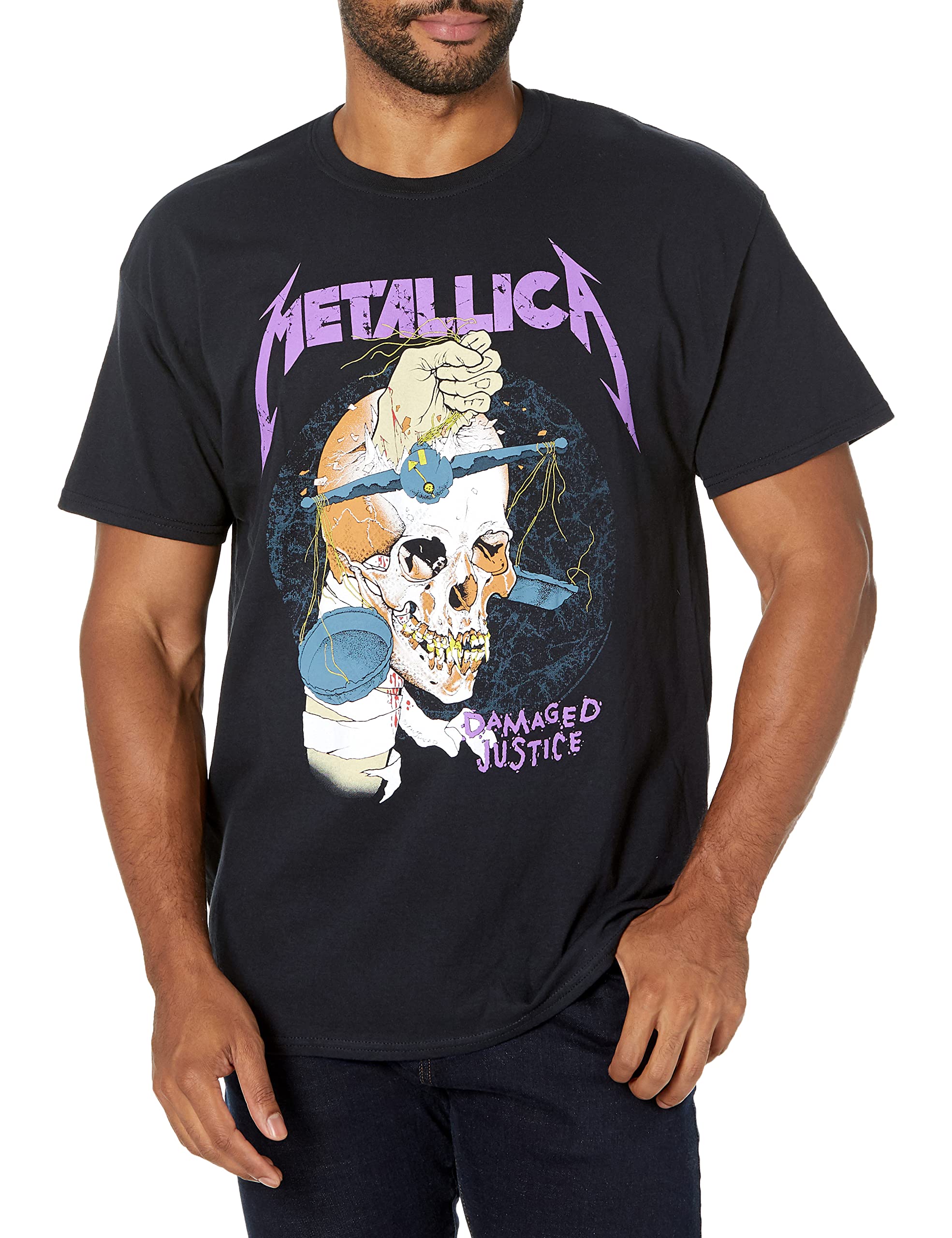 Metallica Men's Harvester of Sorrow T-Shirt, Black, X-Large