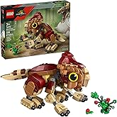 LEGO Jurassic World Baby Dinosaur Dolores: Aquilops Kids Toy - Educational and Learning Toy for Girls & Boys, Ages 7+ - Prete