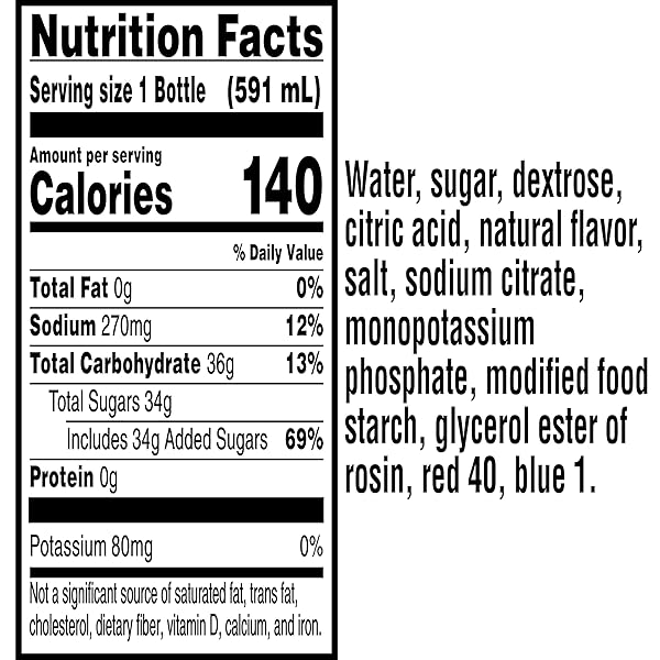 GATORADE FROST THIRST QUENCHER, 20 FL OZ BOTTLES, 8 PACK