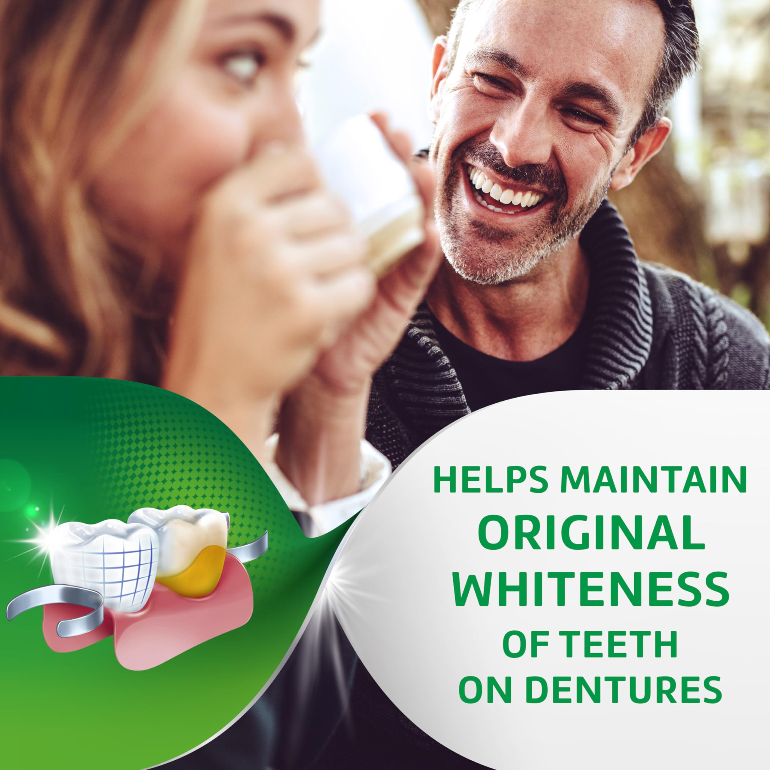 Polident Smokers Denture Cleanser Tablets - 120 Count