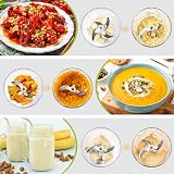 Sinnsally Manual Food Chopper Pull String 900ML Stainless Blade view 6