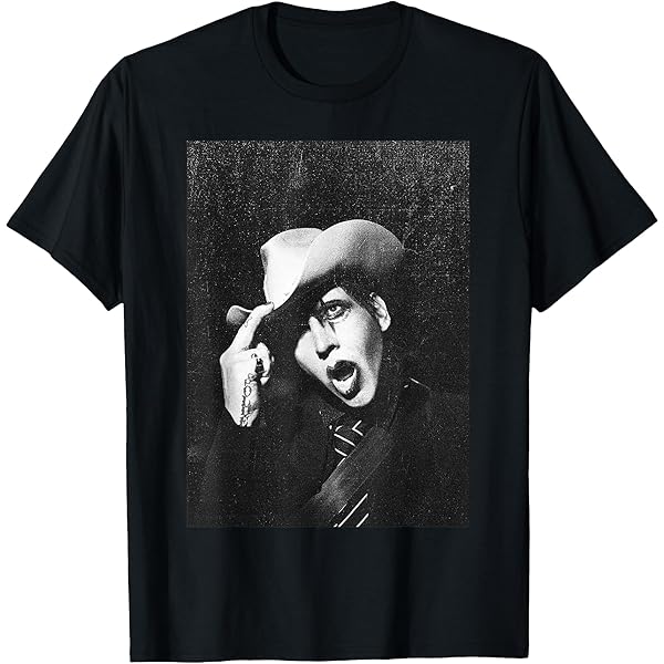 Amazon.com: Marilyn Manson – Superstar Shock T-Shirt : Clothing