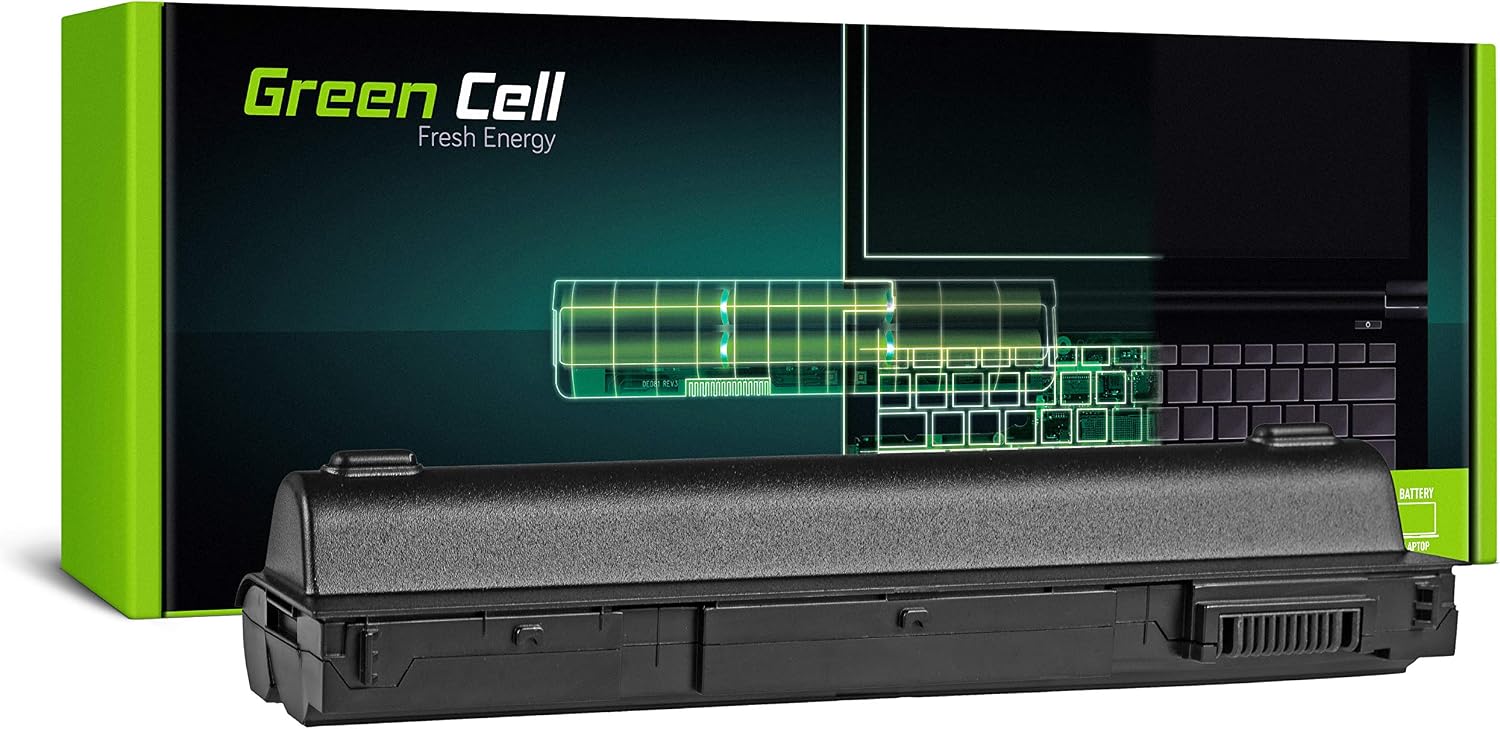 Green Cell® Extended Series 8858X M5Y0X T54FJ Battery for Dell Latitude E5420 E5430 E5520 E5530 E6420 E6430 E6440 E6520 E6530 E6540 (9 Cells 6600mAh 11.1V Black)
