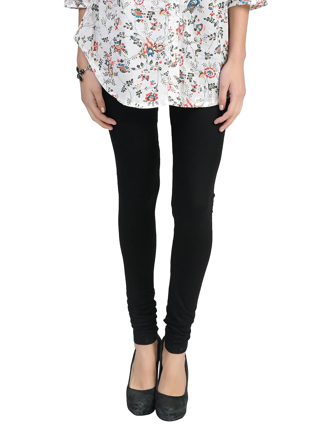 trendy trotters cotton lycra leggings for girls