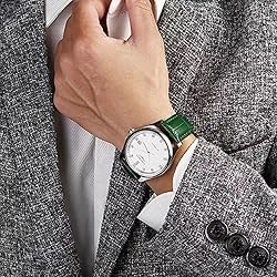 Danxancy Genuine Leather Watch Bands,Quick Release