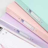 Oxford A4 Ring Binders 3 Pack Glossy Pastel Folders 40 mm Pink Lilac Mint view 2