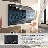 BONTEC Wall Mount 23–70 Inch Full Motion TV Bracket Up to 45kg 400x400 VESA view 6