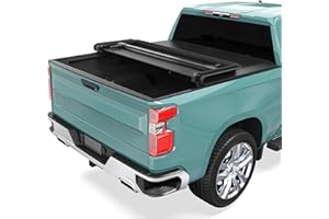 SYNTHACY Soft Tri-Fold Truck Bed Tonneau Cover Fit for Chevy Silverado/GMC Sierra 1500 New Body Style 2019-2025, with 5.8 ft Bed(DO NOT FIT Multi-Flex Tailgate)