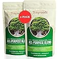 Tinyroots Bonsai Soil Mix - All Purpose Ready to Use Blend for All Varieties of Bonsai Trees, 4.5 Quarts