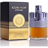 Azura Noir After Dark Eau De Parfum for Men - Woody Spicy Fragrance - Long-Lasting Cologne Choice For Daily Wear - Top Notes of Lemon, Mandarin Orange, Lavender 7 Cinnamon - Elegant 100ml Bottle