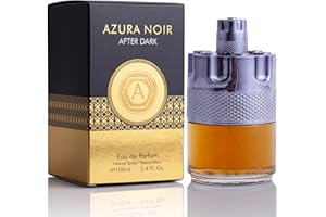 URBAN COLLECTION Azura Noir After Dark Eau De Parfum for Men - Woody Spicy Fragrance - Long-Lasting Cologne Choice For Daily Wear - Top Notes of Lemon, Mandarin Orange, Lavender 7 Cinnamon - Elegant 100ml Bottle
