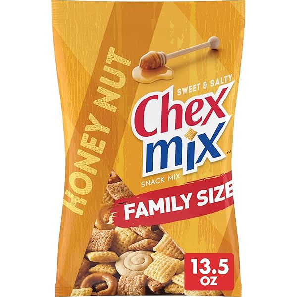CHEX MIX HONEY NUT SNACK MIX, SWEET AND...