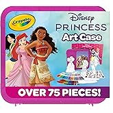 Crayola Disney Princess Art Case (75ct) Art Kit for Kids, Art Supplies, Coloring Set, Gift for Girls & Boys