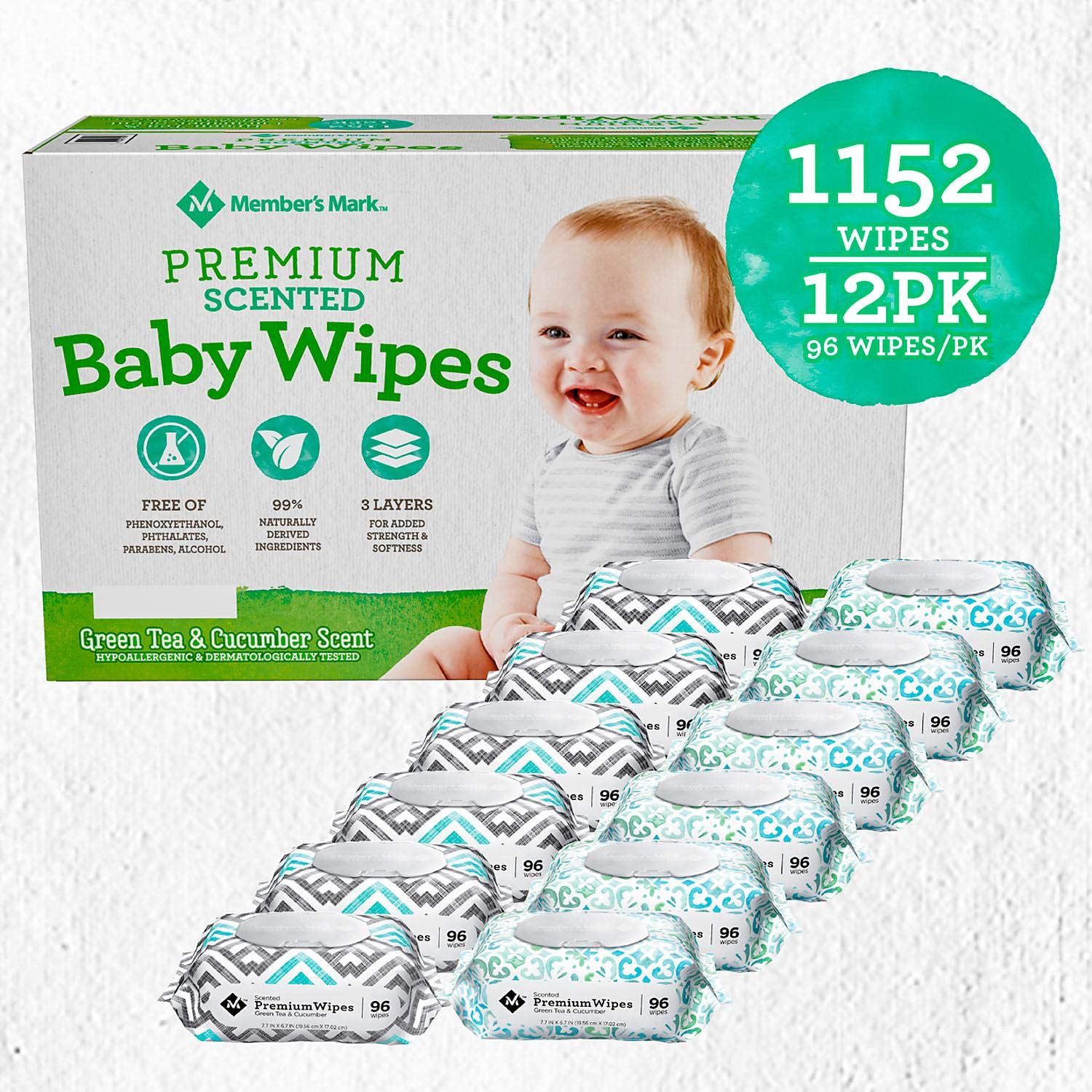 sam's club wipes baby