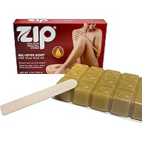 Stripless Brazilian Hair Removal Wax Kit â Great for at Home Use â For Whole Body and Ideal for Sensitive Skin, All Natural - Thousands of Satisfied Users Since 1952