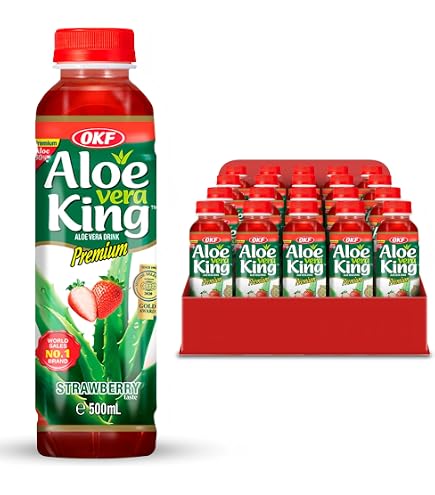 Amazon.com : OKF Aloe Vera King (Original Flavor) - 16.9 Fl Oz [Pack of 3]  : Grocery & Gourmet Food