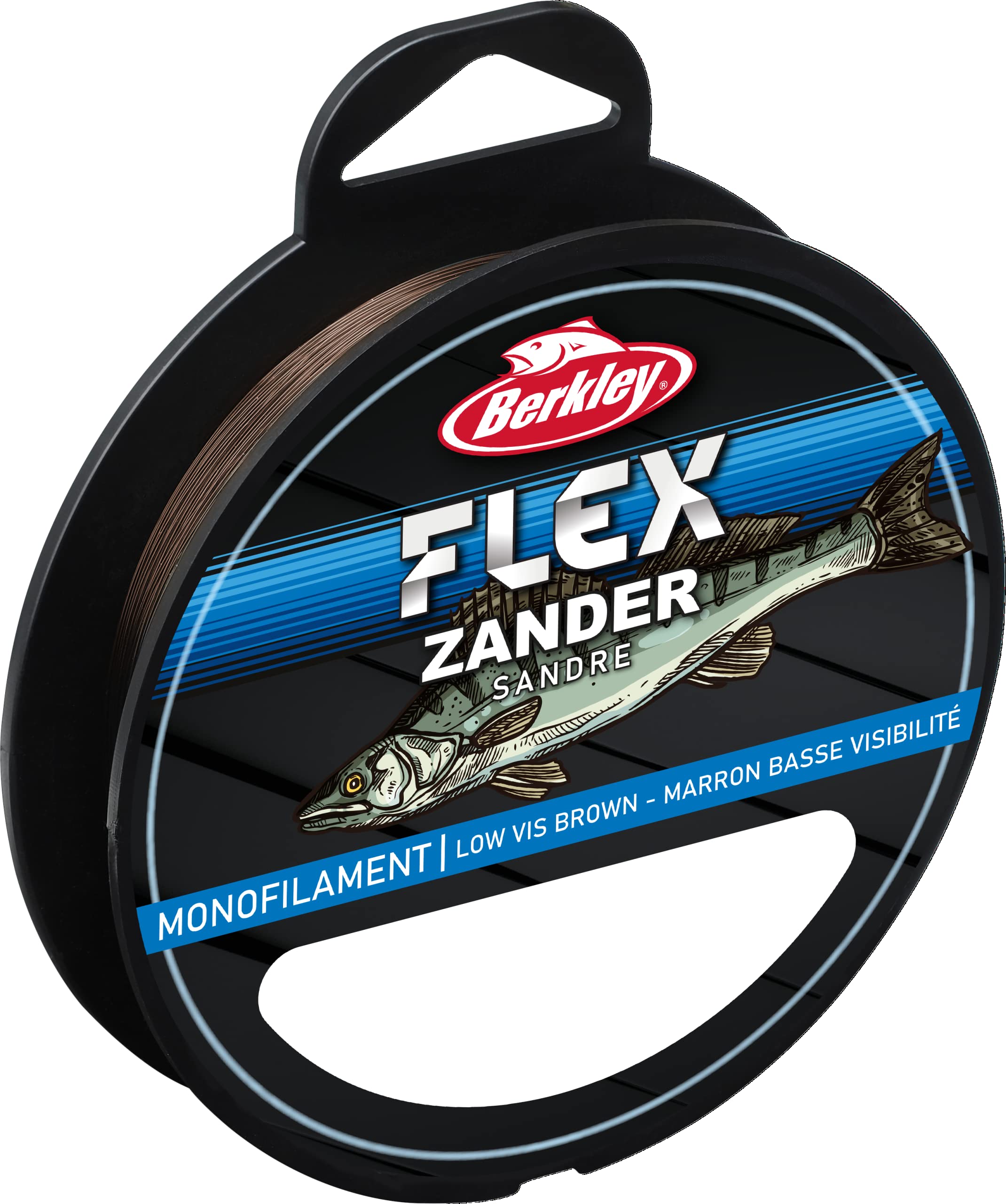 Berkley Flex SS Monofilament Zander Fishing lines - Strong, Low Memory, Easy to Knot - Perfect for the zander angler
