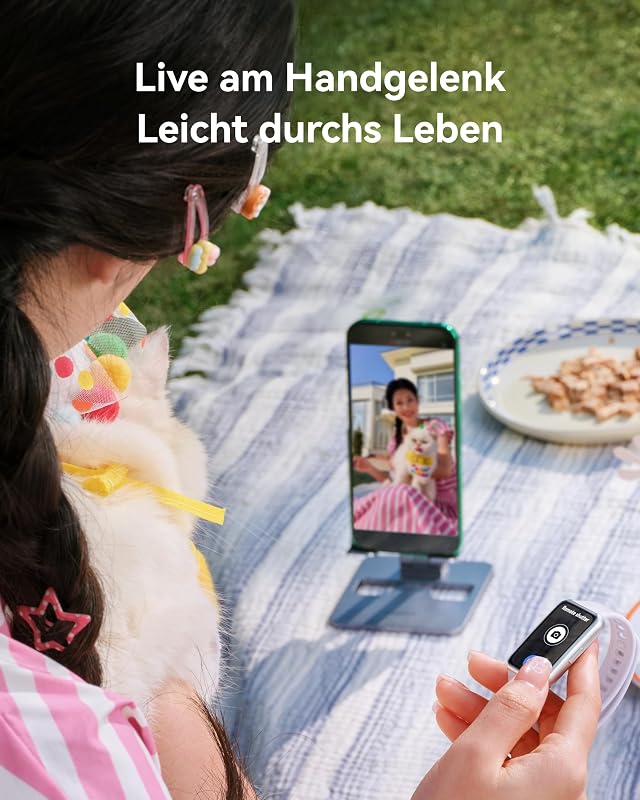 Band 11 Smartwatch, Fitness Tracker, Legierungsgehäuse, Schwarz