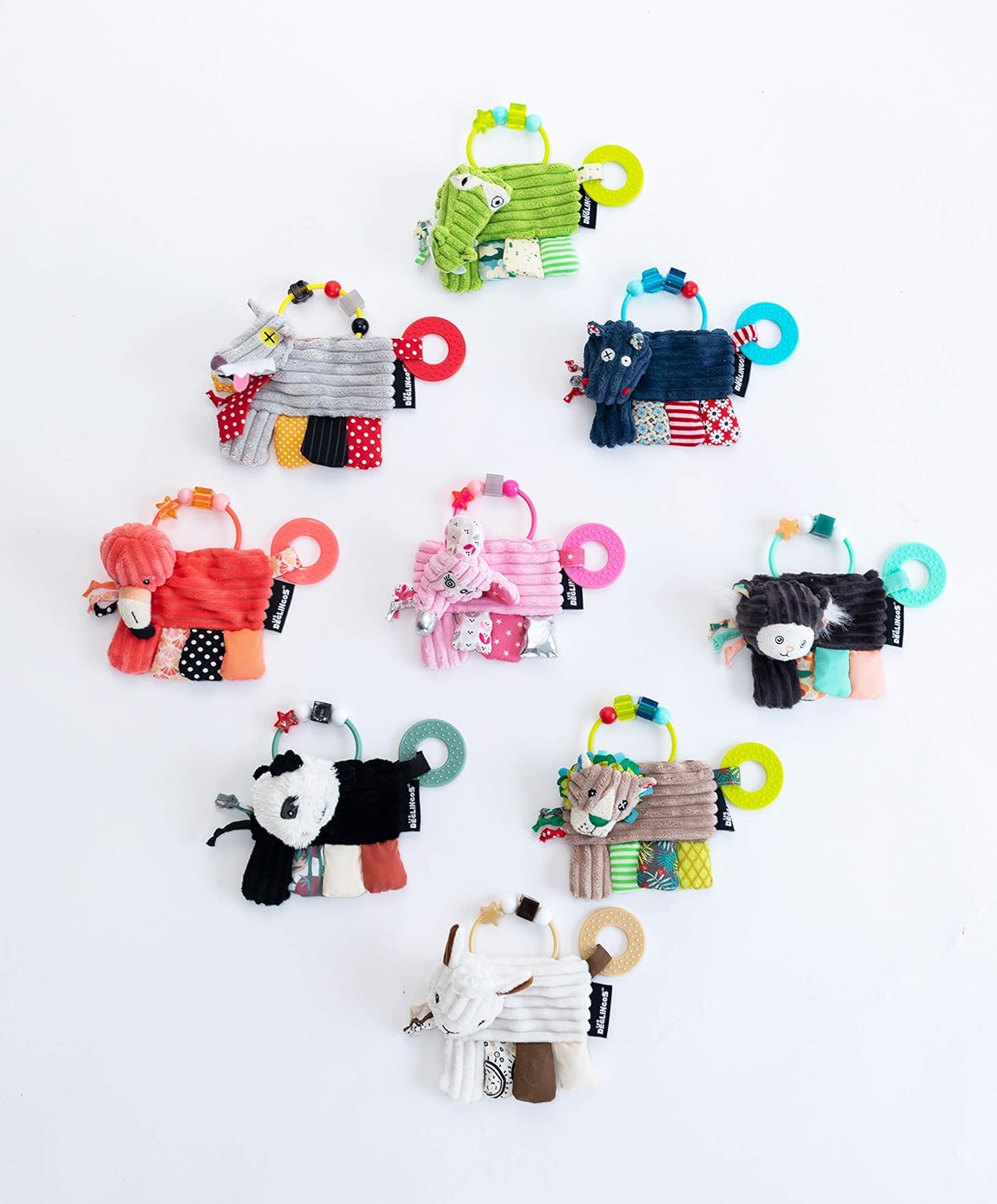 Globe Trotoys Deglingos Activity Teether, Flamingos The Flamingo : Baby
