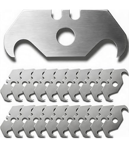 Zeluga 19-138 100 Pc. SK2 Steel Utility Hook Blade with Wall
