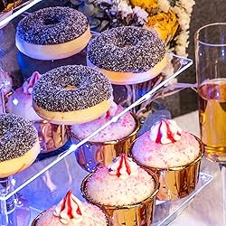 Pastry Stand 3 Tier Acrylic Cupcake Display Stand