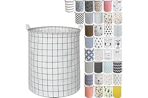 RoyBoder Collapsible Laundry Basket in Bedroom Waterproof Laundry Hamper in Bathroom Large Laundry Bag in College Dormitory Cloakroom Livingroom Nursery Organizer Toy Bin