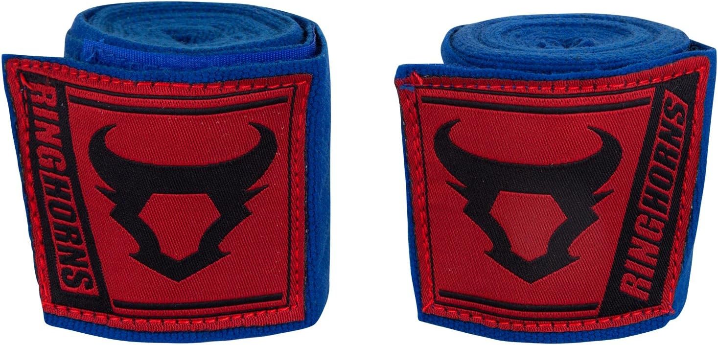 RinghornsCharger Handwraps, Men's, 4m, Blue