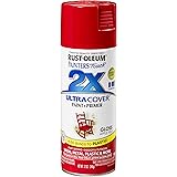 Rust-Oleum 249124 Painter's Touch 2X Ultra Cover, 12 Ounce (Pack of 1), Gloss Apple Red