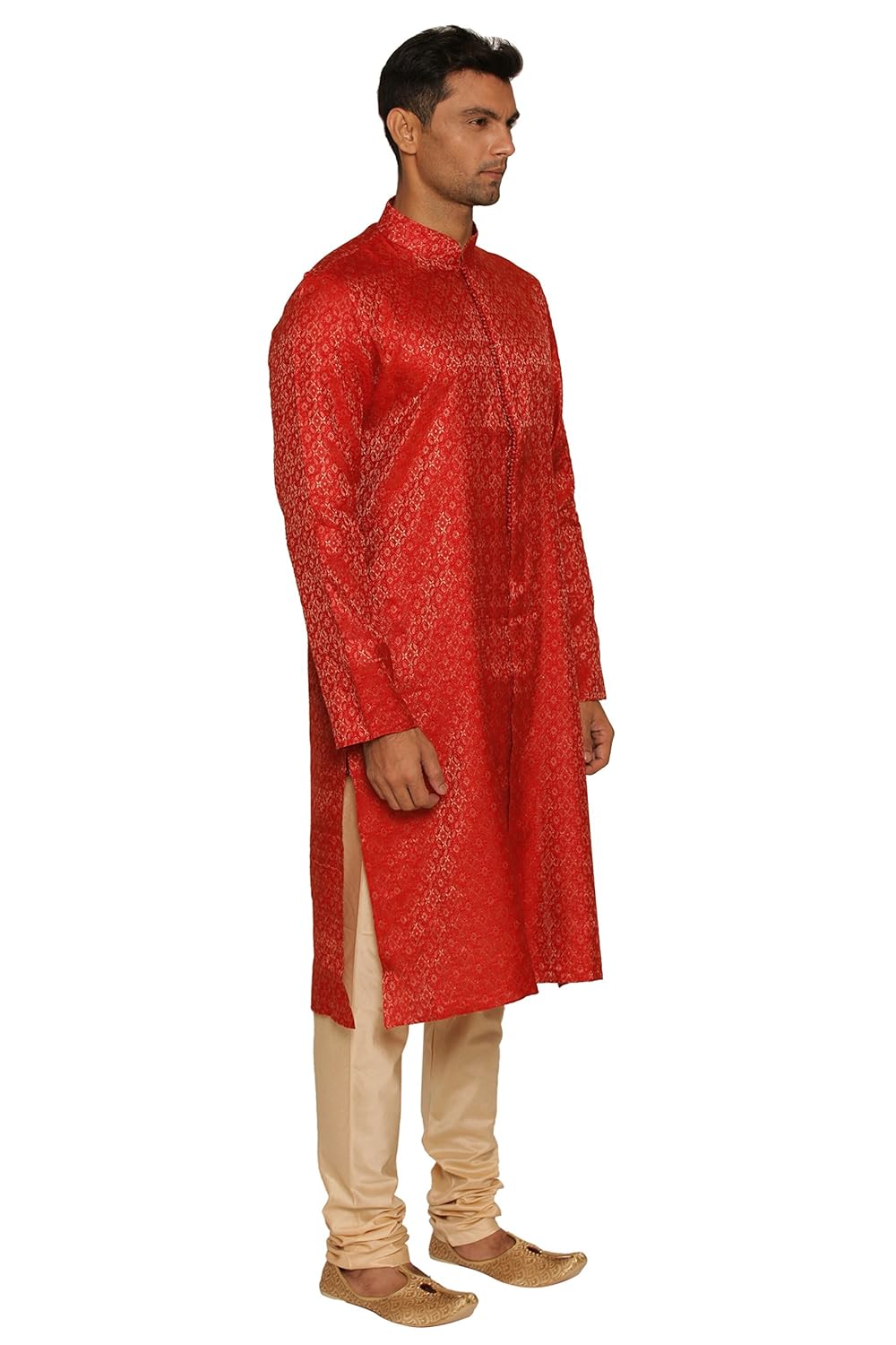 manyavar men's silk kurta pyjama