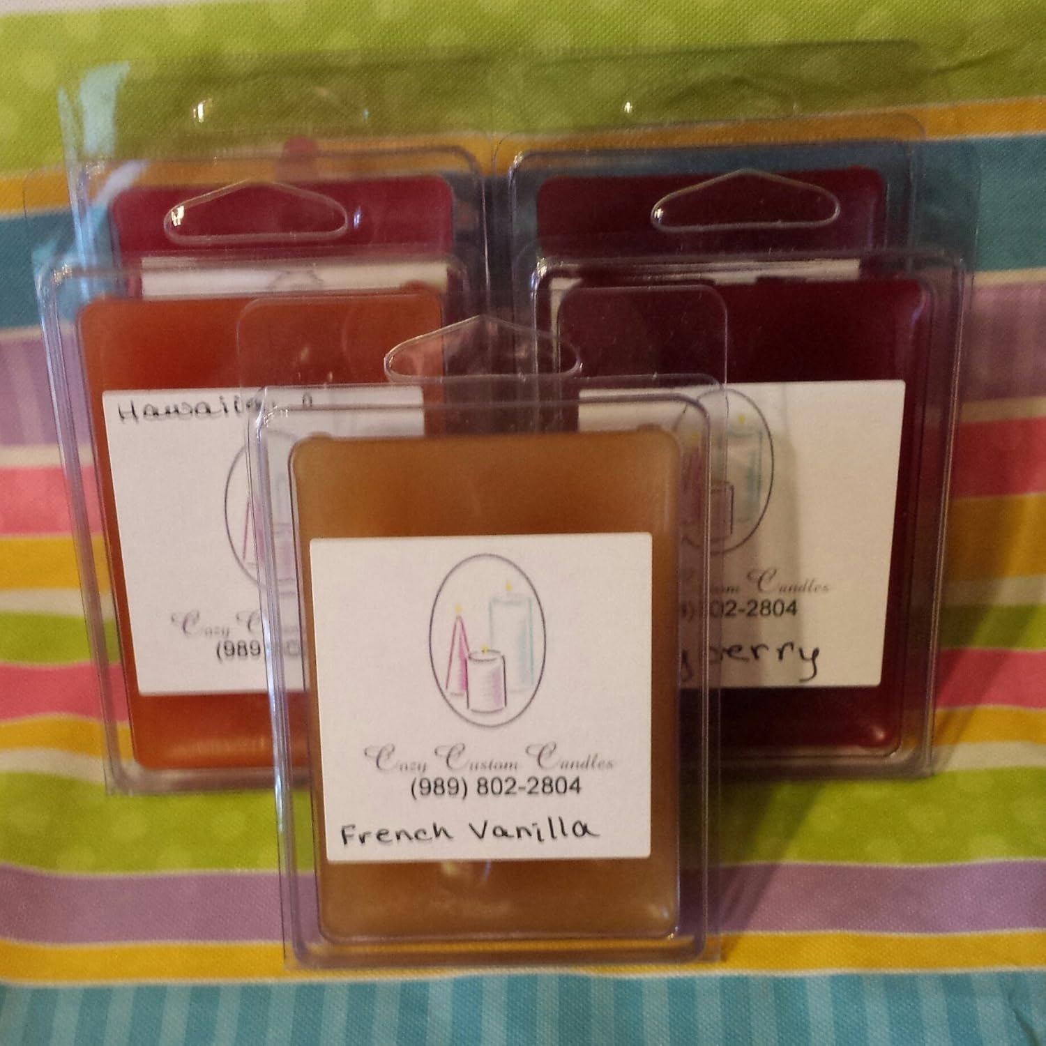 Floral Scented Wax Melts Handmade