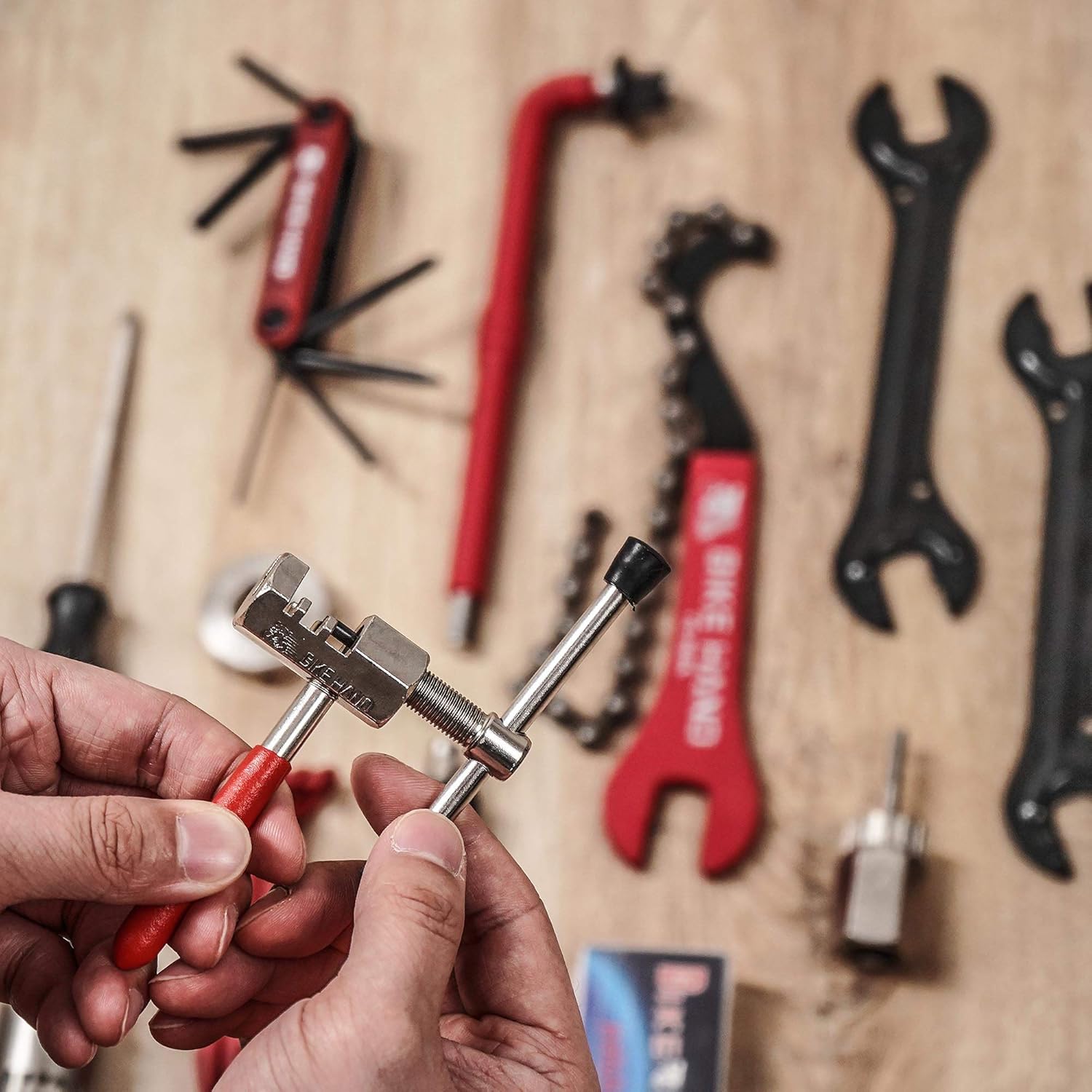 BIKEHAND Bike Bicycle Repair Tools Tool Maintenance Kit Set : Sports & Outdoors