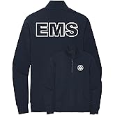 FAIR GAME EMS Quarter Zip Sweatshirt Emergency Medical Services 1/4 zip pullover