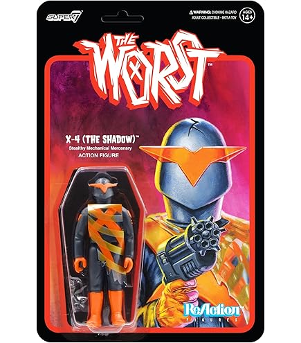 Amazon.com: Super7 The Worst X-1 (The Nameless) Mutant Team - 3.75