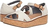 TOMS Women's Harper Wedge Natural Yarn-Dye 9 B US