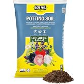 LGM Organic Potting Soil Mix, 11-Ingredient Formula, 0.5 Cu Ft | Beneficial Microbes | Indoor Houseplants | Outdoor Containers | Rooting Cuttings | No Synthetic Fertilizers | Small Bag