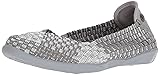 Bernie Mev Women's Catwalk Ballet Flat, Silver